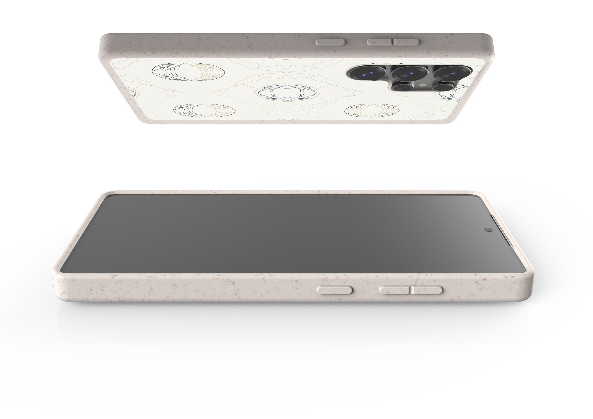 Frozen Lake Silence by Elsi Vaarala — Galaxy Bio-degradable Case for Samsung Galaxy — Finnaij