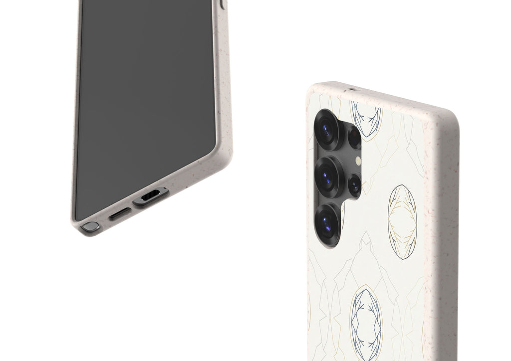 Frozen Lake Silence by Elsi Vaarala Bio-degradable Case for Samsung Galaxy — Finnaij
