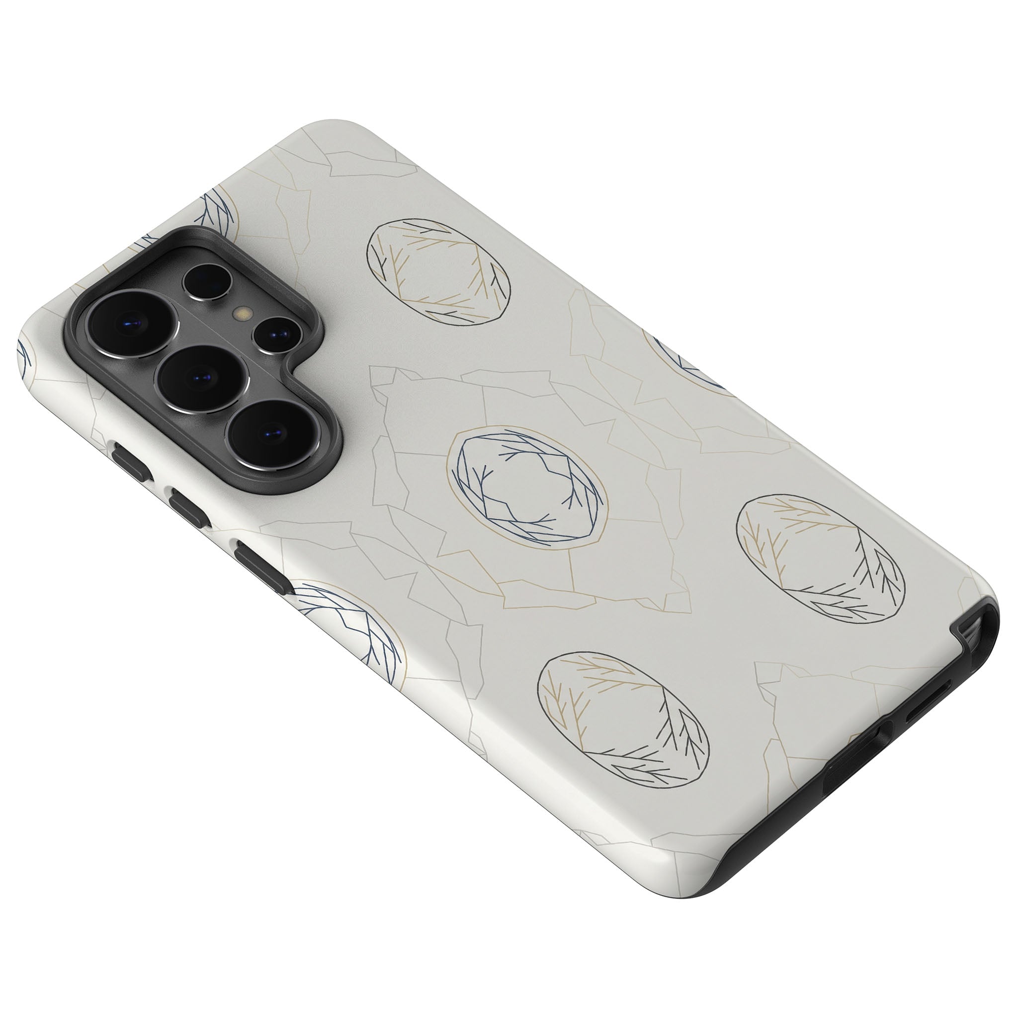 Frozen Lake Silence by Elsi Vaarala Tough Case for Samsung Galaxy — Finnaij