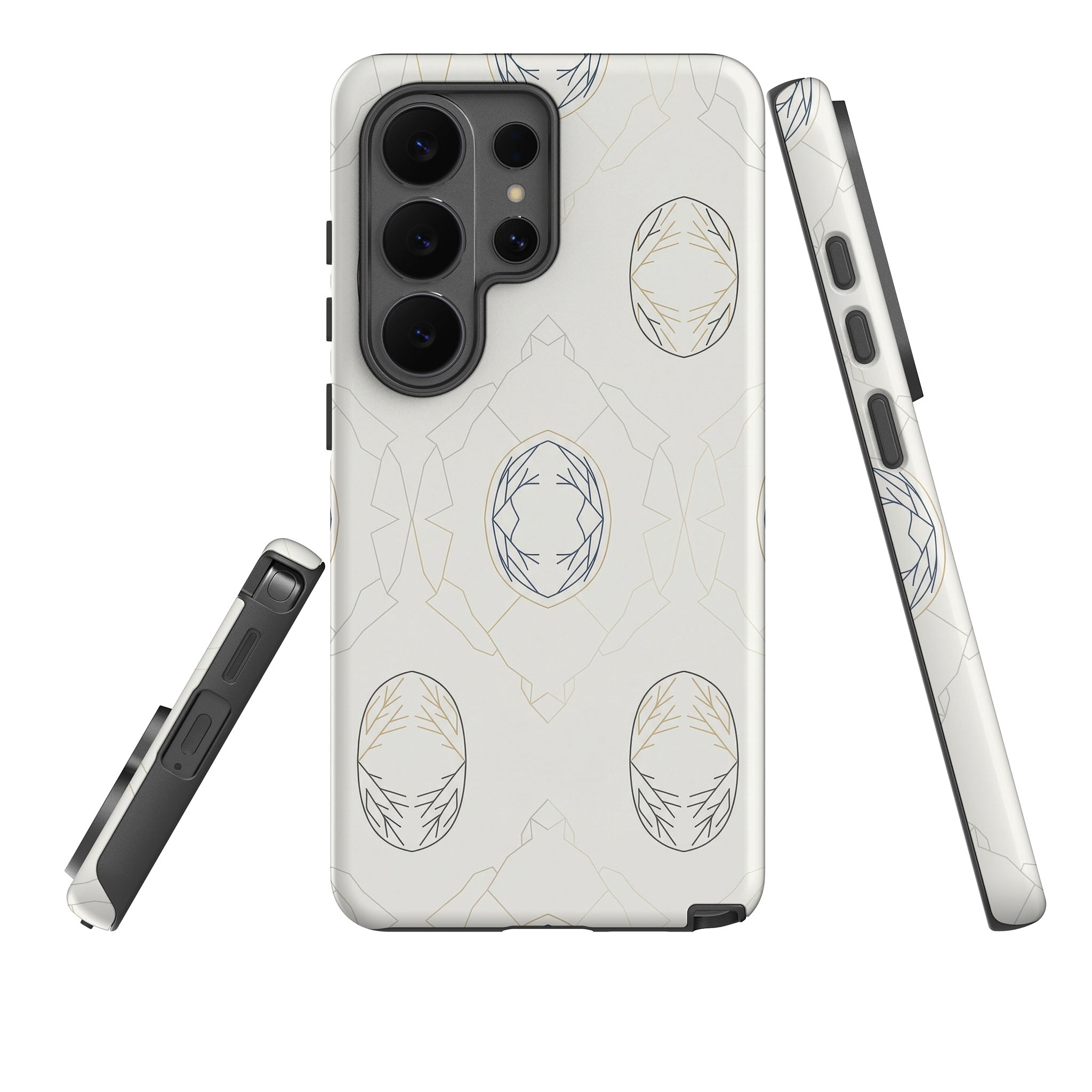 Frozen Lake Silence by Elsi Vaarala Tough Case for Samsung Galaxy — Finnaij