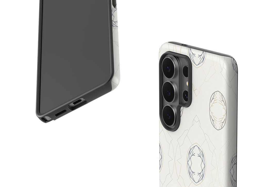 Frozen Lake Silence by Elsi Vaarala — Tough Case for Samsung Galaxy — Finnaij