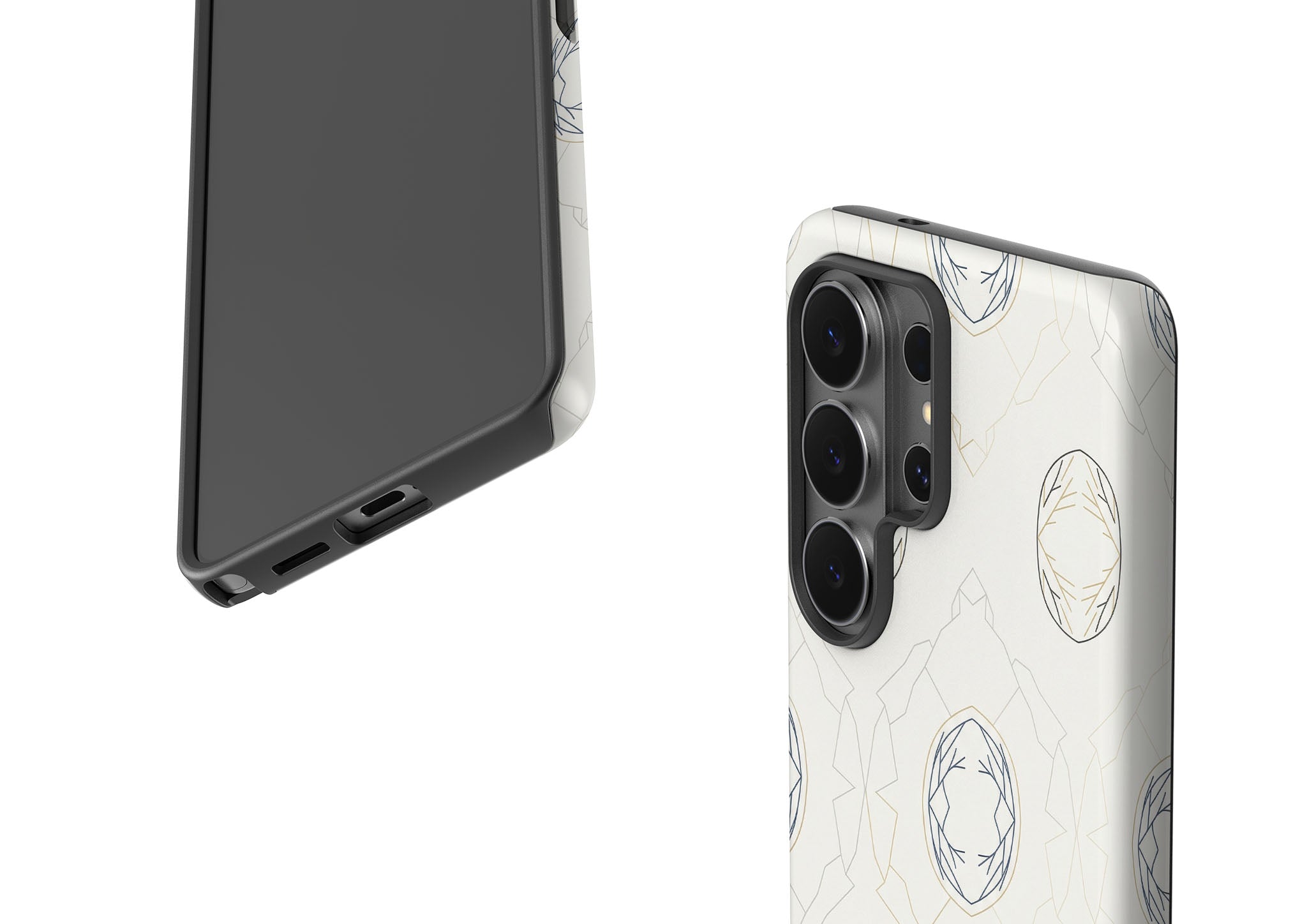 Frozen Lake Silence by Elsi Vaarala — Tough Case for Samsung Galaxy — Finnaij