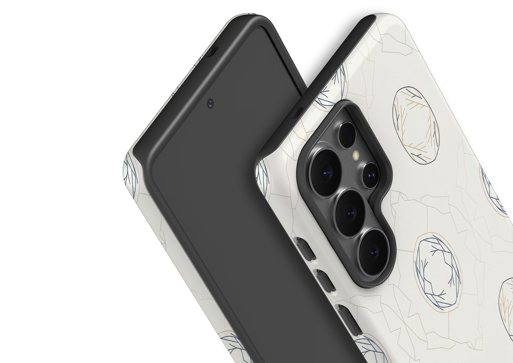 Frozen Lake Silence by Elsi Vaarala Tough Case for Samsung Galaxy — Finnaij