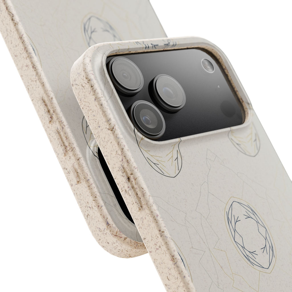 Frozen Lake Silence by Elsi Vaarala — iPhone Bio-degradable Case — Finnaij