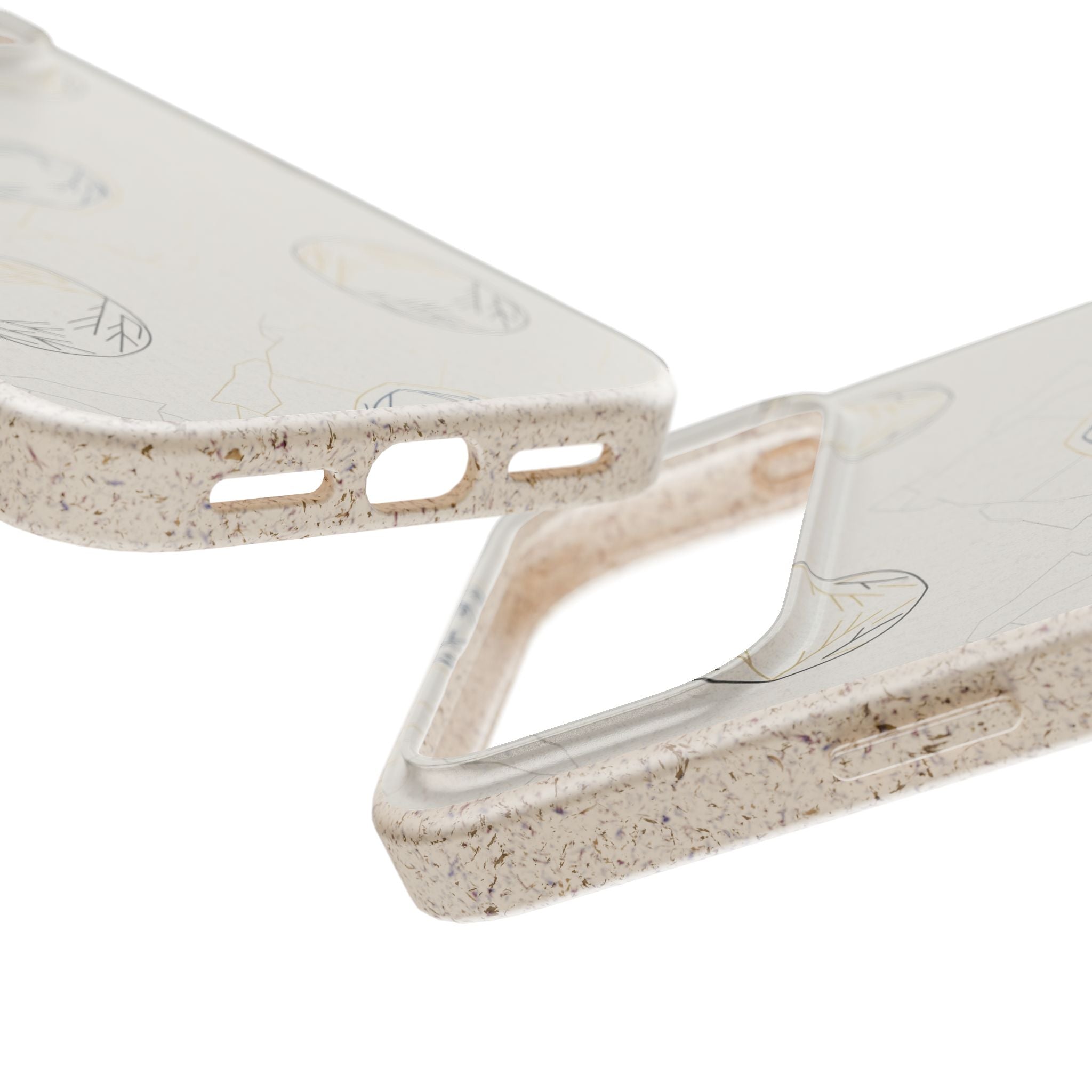 Frozen Lake Silence by Elsi Vaarala — iPhone Bio-degradable Case — Finnaij