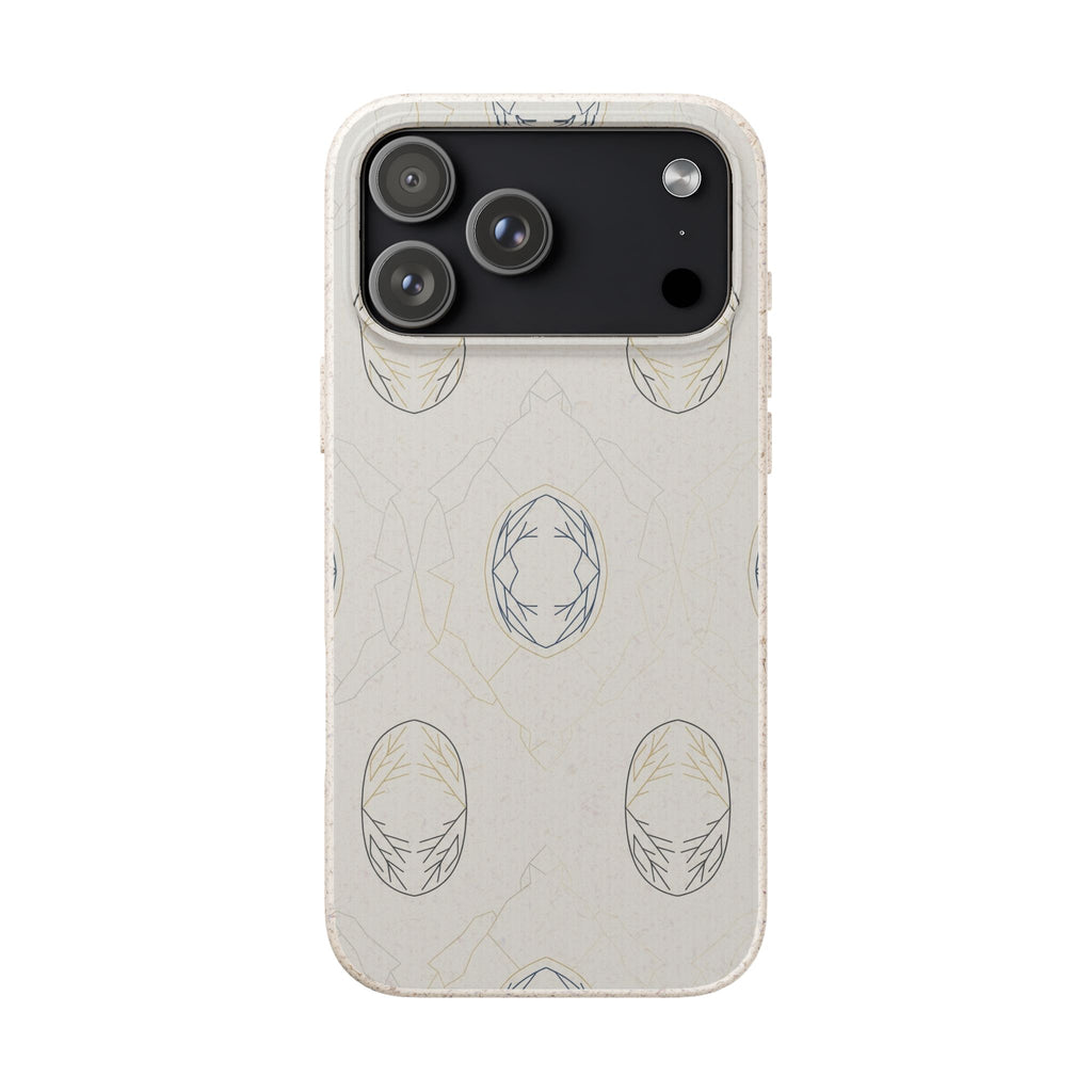 Frozen Lake Silence by Elsi Vaarala — iPhone Bio-degradable Case — Finnaij