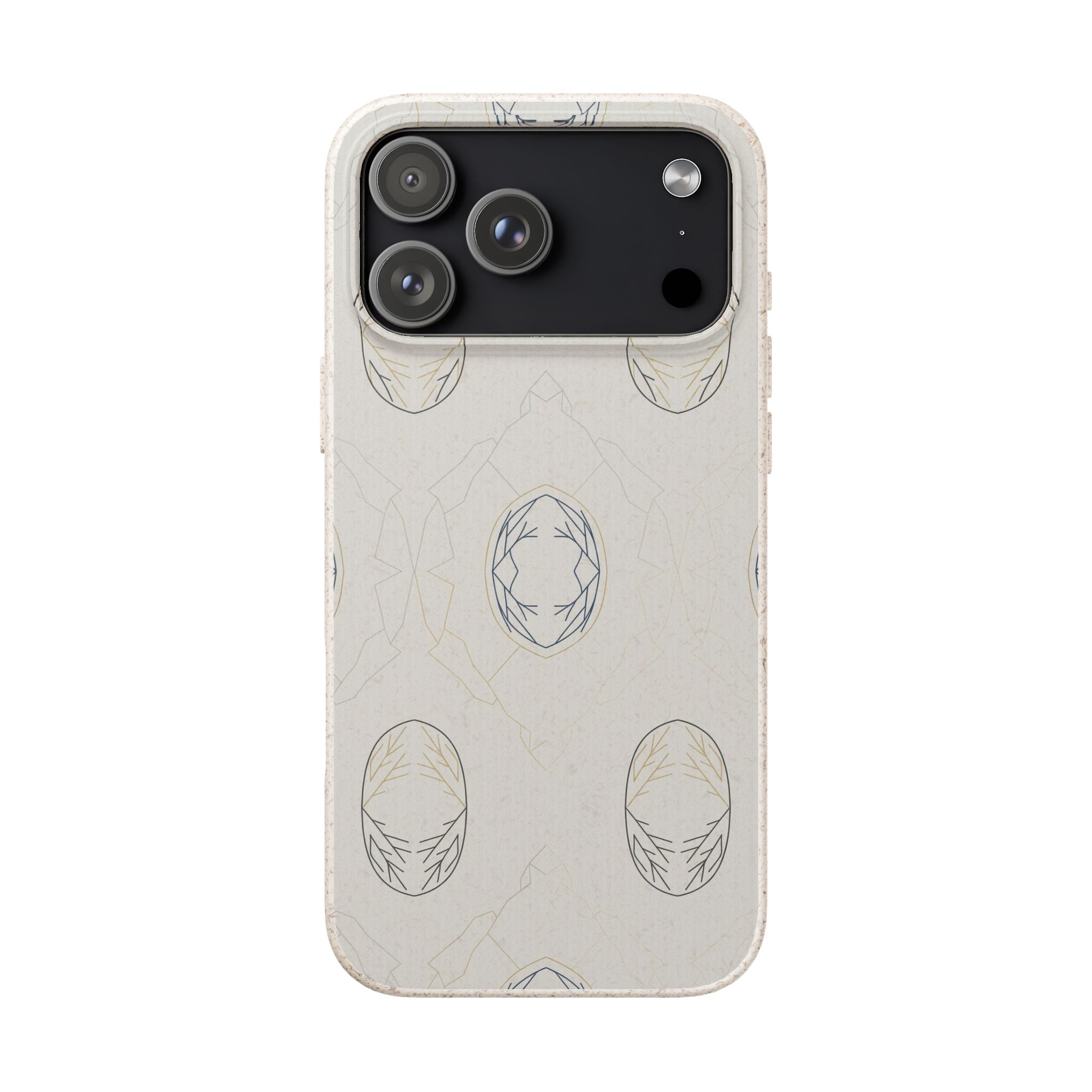 Frozen Lake Silence by Elsi Vaarala — iPhone Bio-degradable Case — Finnaij