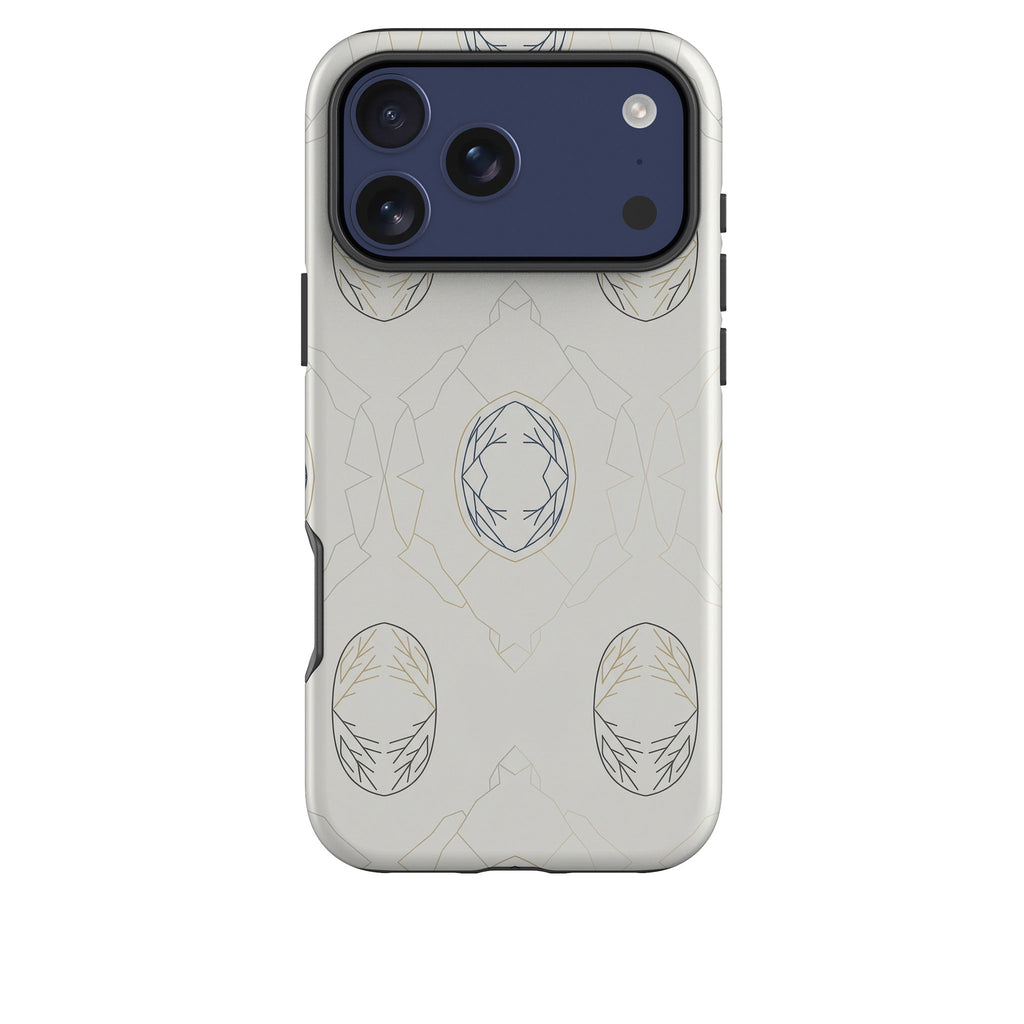 Frozen Lake Silence by Elsi Vaarala Tough Case for iPhone — Finnaij