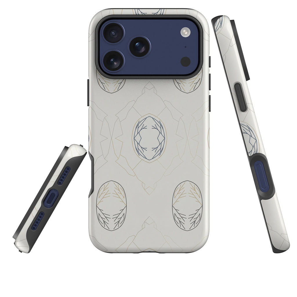 Frozen Lake Silence by Elsi Vaarala Tough Case for iPhone — Finnaij
