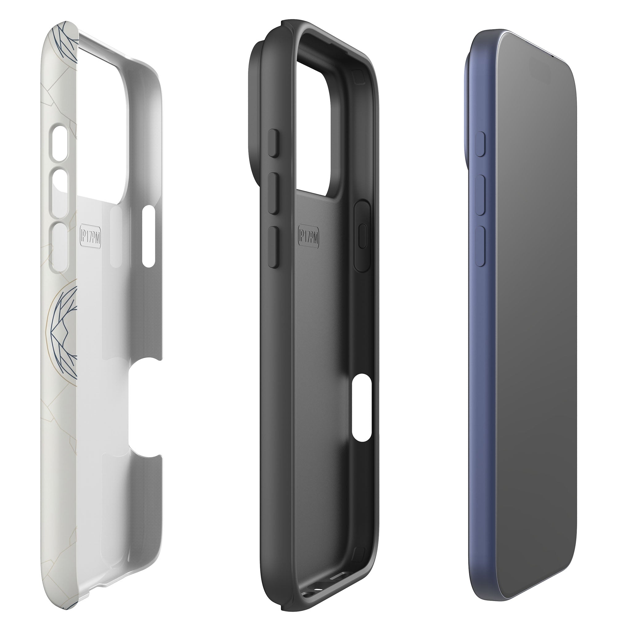 Frozen Lake Silence by Elsi Vaarala Tough Case for iPhone — Finnaij