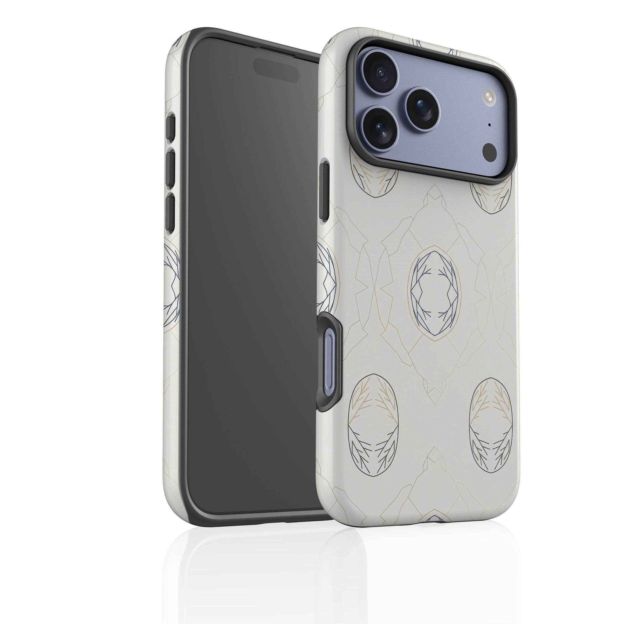 Frozen Lake Silence by Elsi Vaarala Tough Case for iPhone — Finnaij