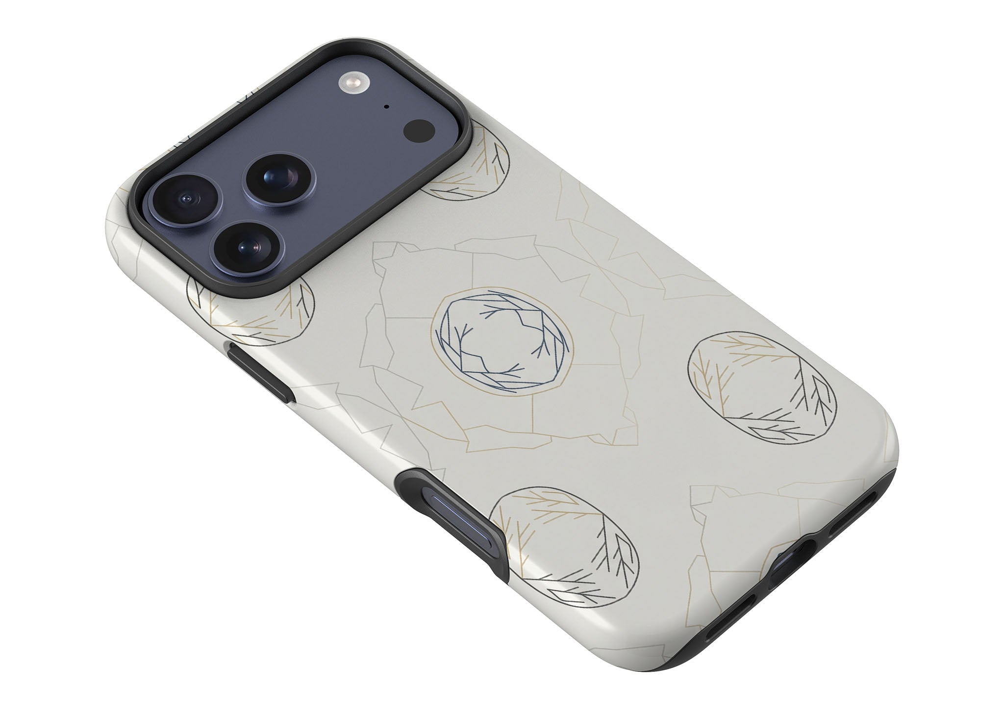 Frozen Lake Silence by Elsi Vaarala — Tough Case for iPhone — Finnaij