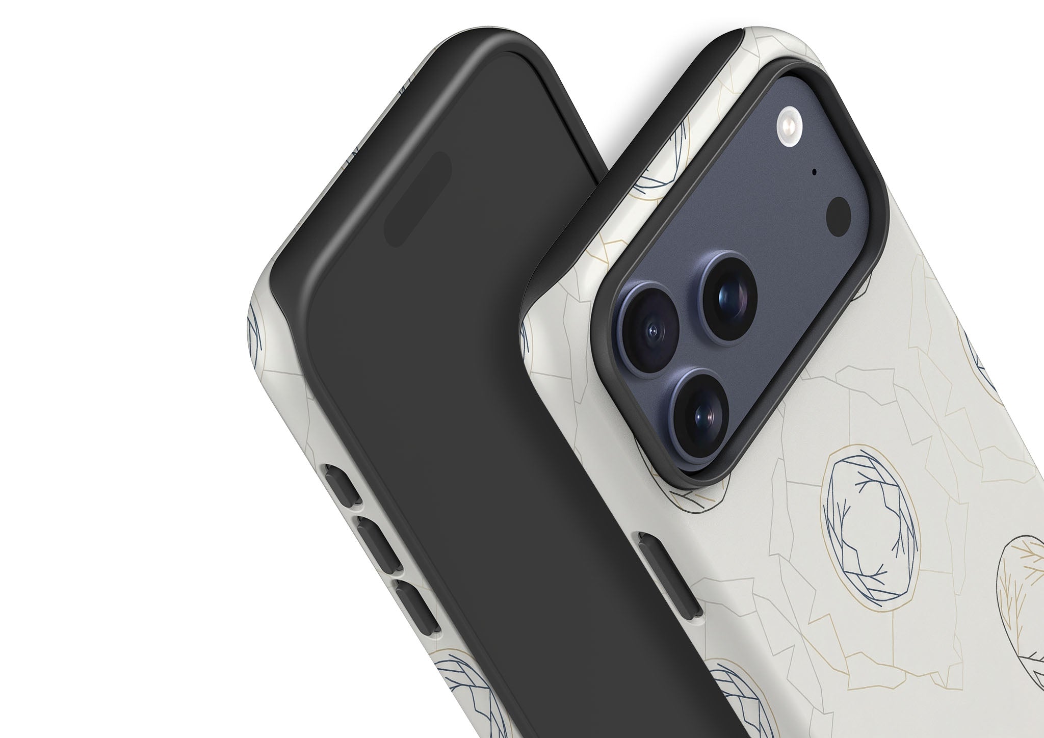 Frozen Lake Silence by Elsi Vaarala — Tough Case for iPhone — Finnaij
