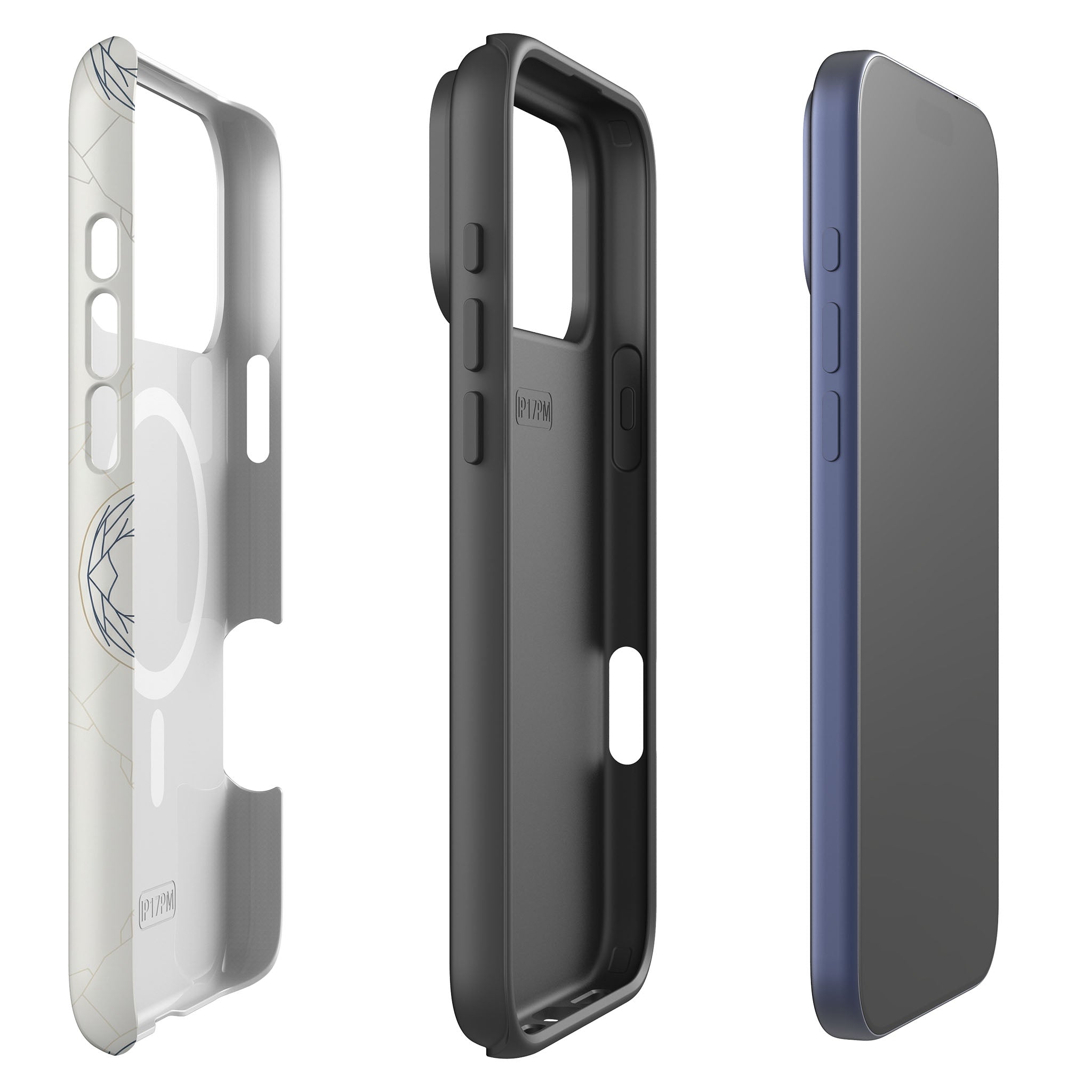Frozen Lake Silence by Elsi Vaarala — Magsafe Tough Case for iPhone — Finnaij