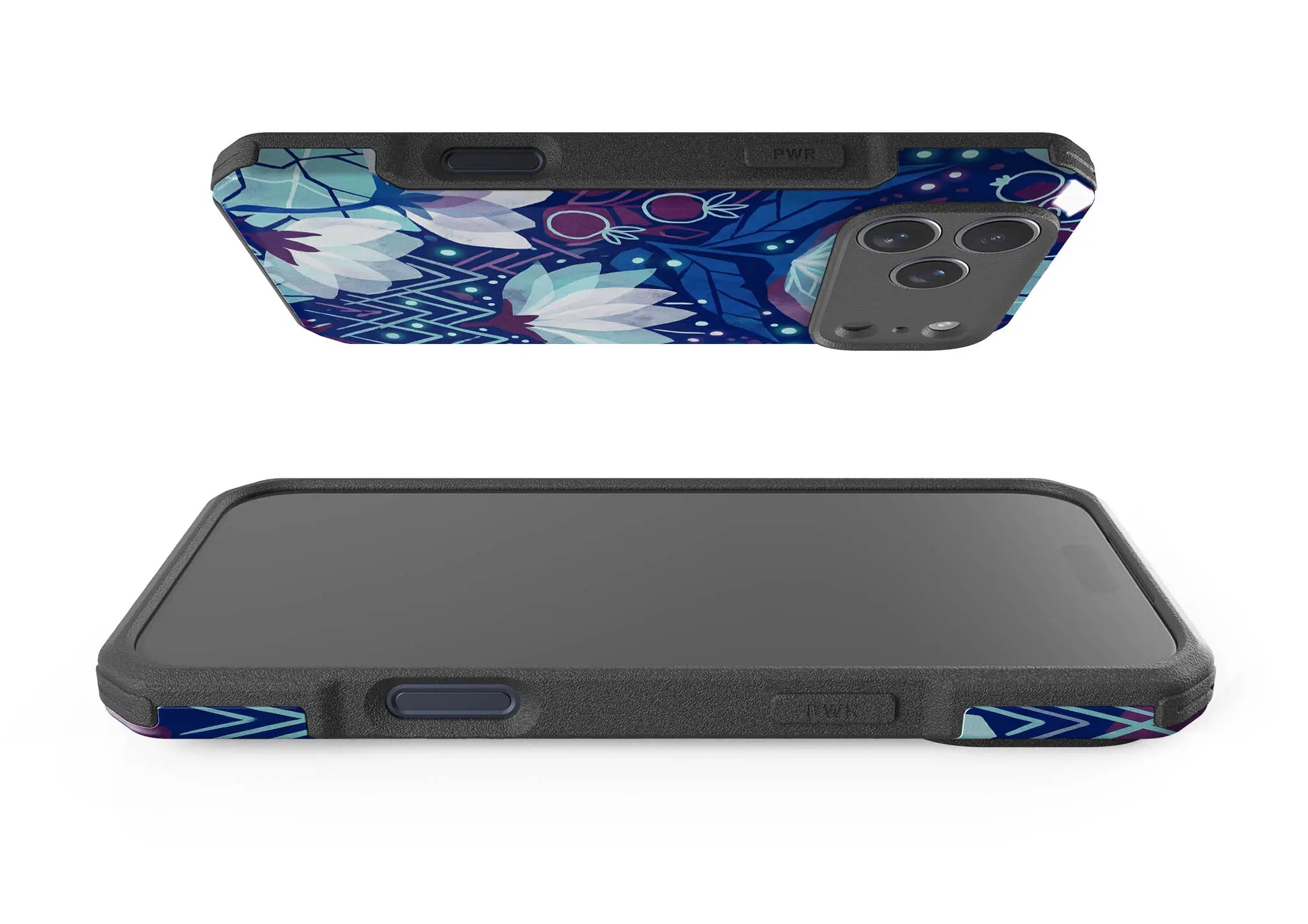 Frozen Lake Petals by Aino Kallio — Impact Armour MagSafe Case for iPhone — Finnaij