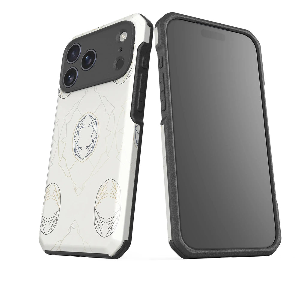 Frozen Lake Silence by Elsi Vaarala — Impact Armour MagSafe Case for iPhone — Finnaij