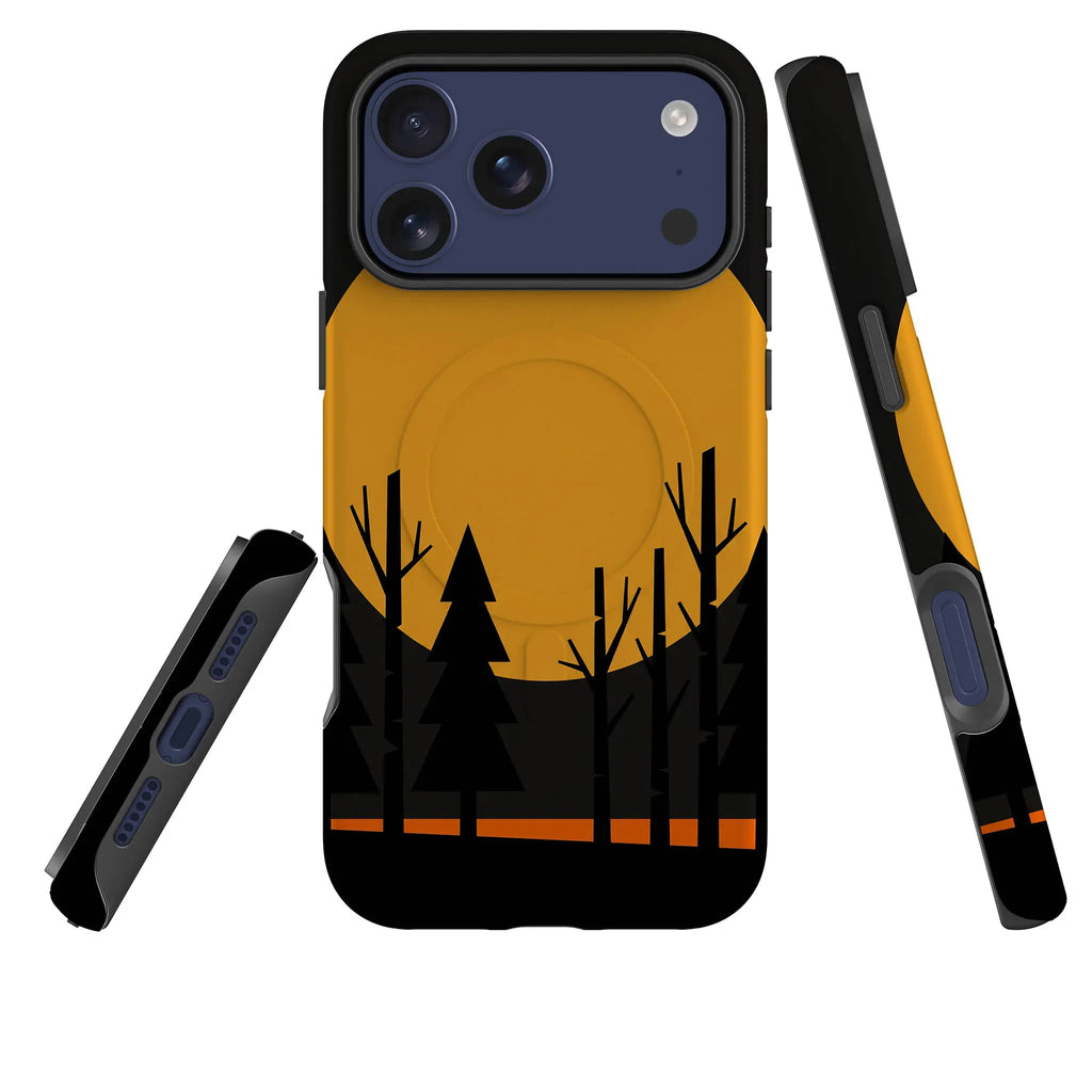Harvest Moon — MagSafe Tough Case for iPhone — Three Quarter — Finnaij
