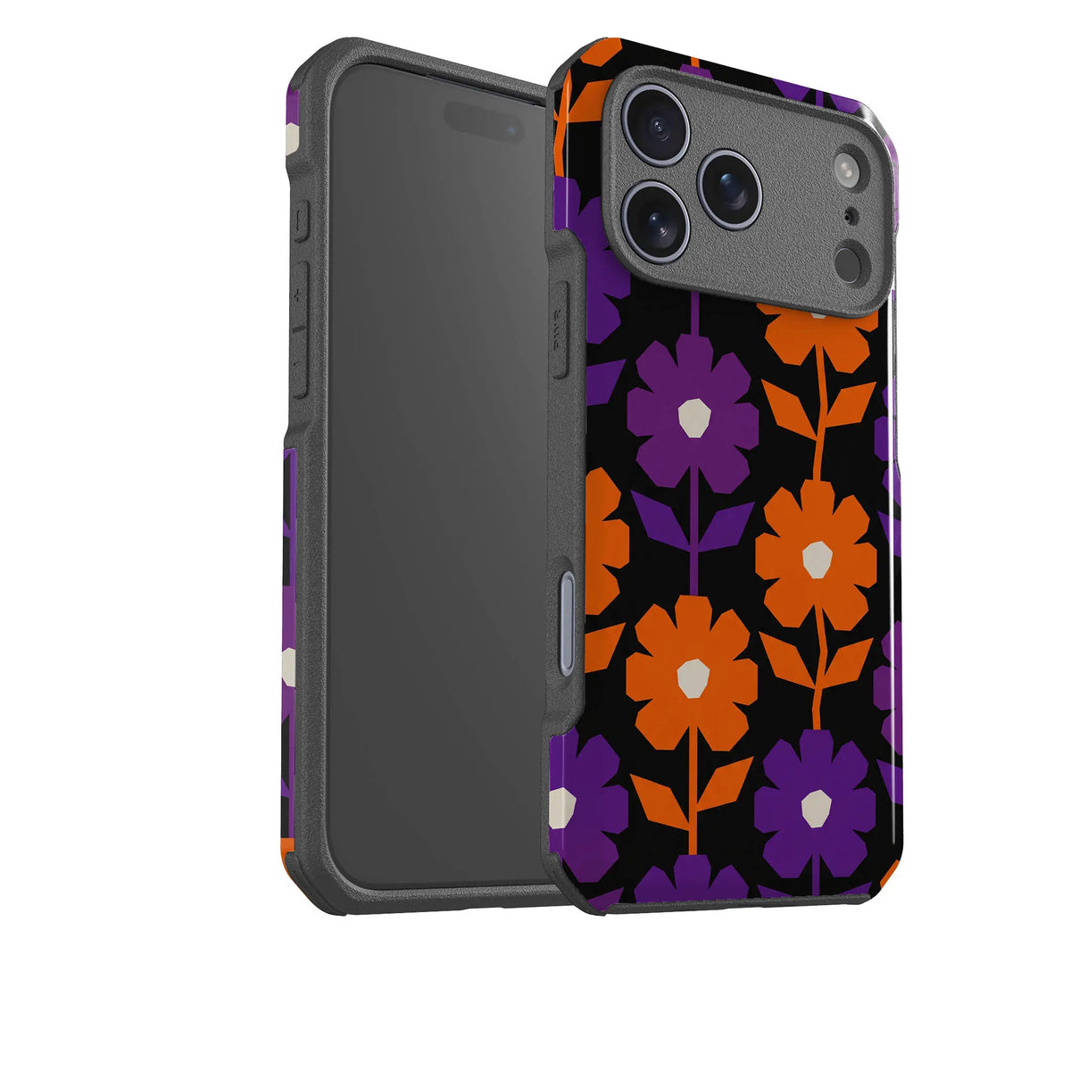 Haunted Bloom — Impact Armour MagSafe Case for iPhone — Finnaij