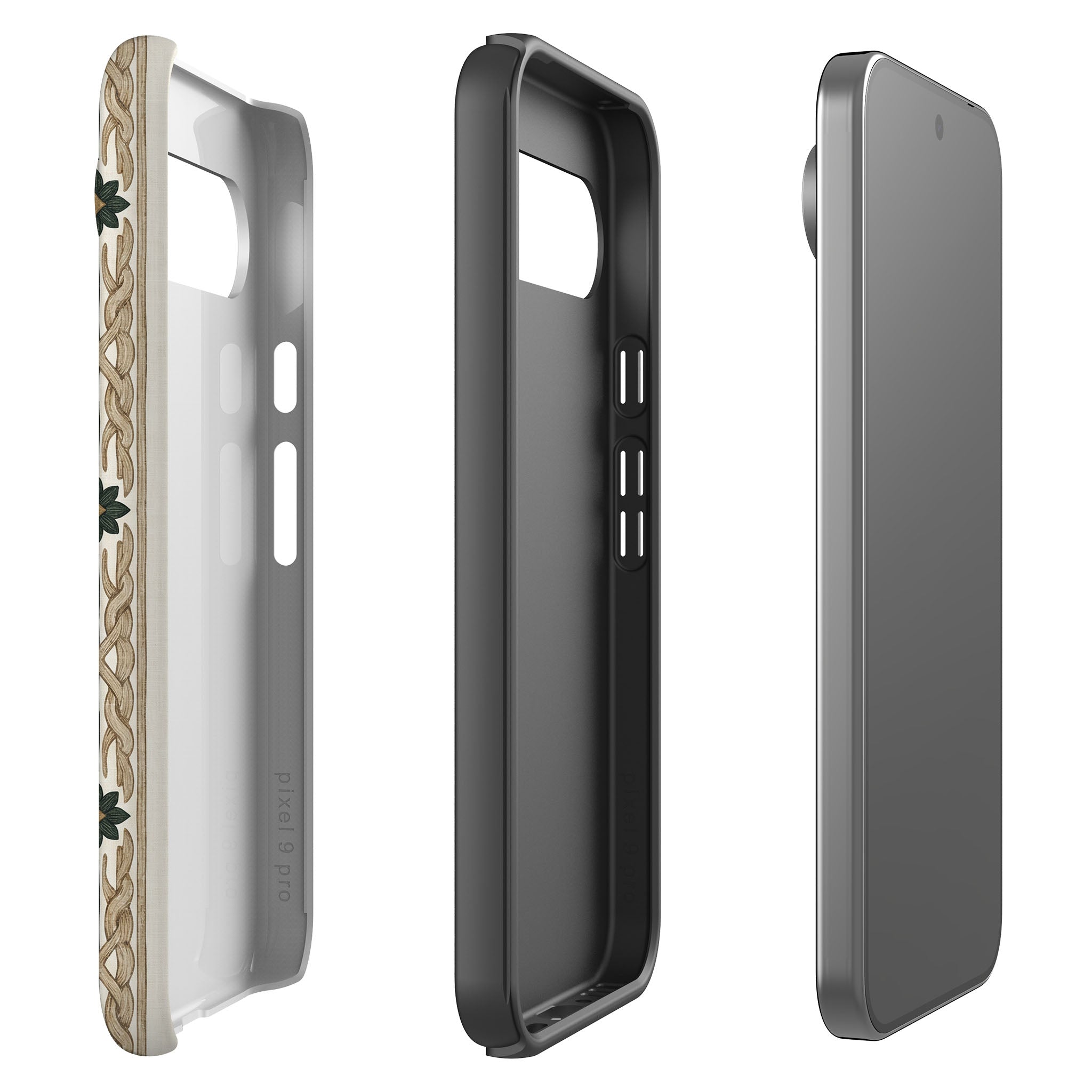 Heritage Border by Elsi Vaarala Tough Case for Google Pixel — Finnaij