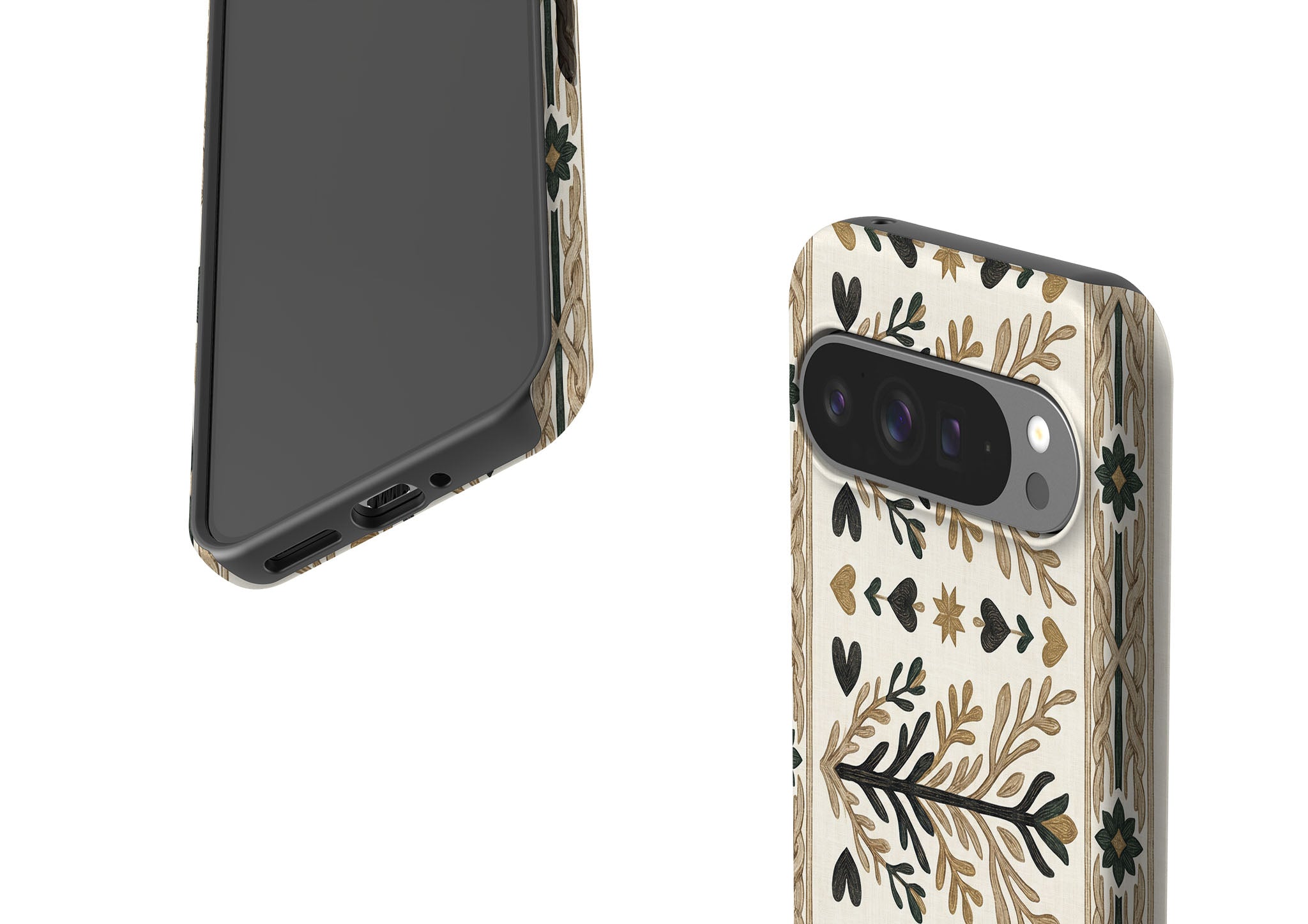 Heritage Border by Elsi Vaarala Tough Case for Google Pixel — Finnaij