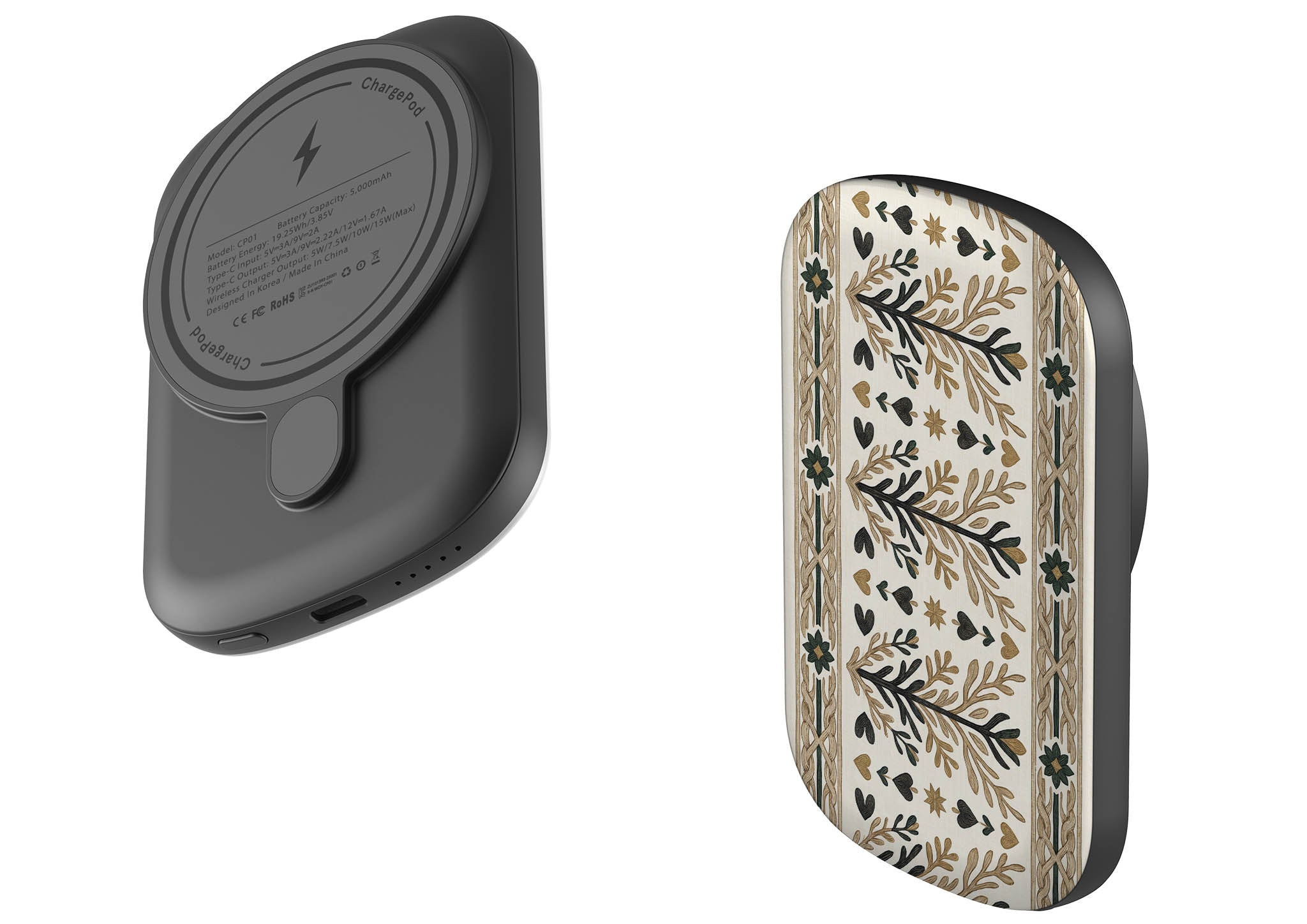 Heritage Border by Elsi Vaarala — MagSafe CHARGEPOD — Finnaij