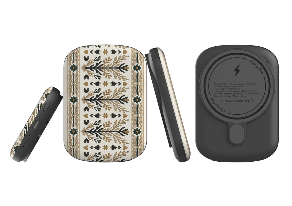 Heritage Border by Elsi Vaarala — MagSafe CHARGEPOD — Finnaij
