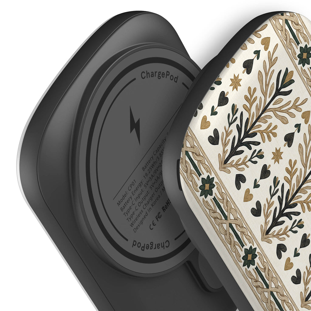 Heritage Border by Elsi Vaarala — MagSafe CHARGEPOD — Finnaij