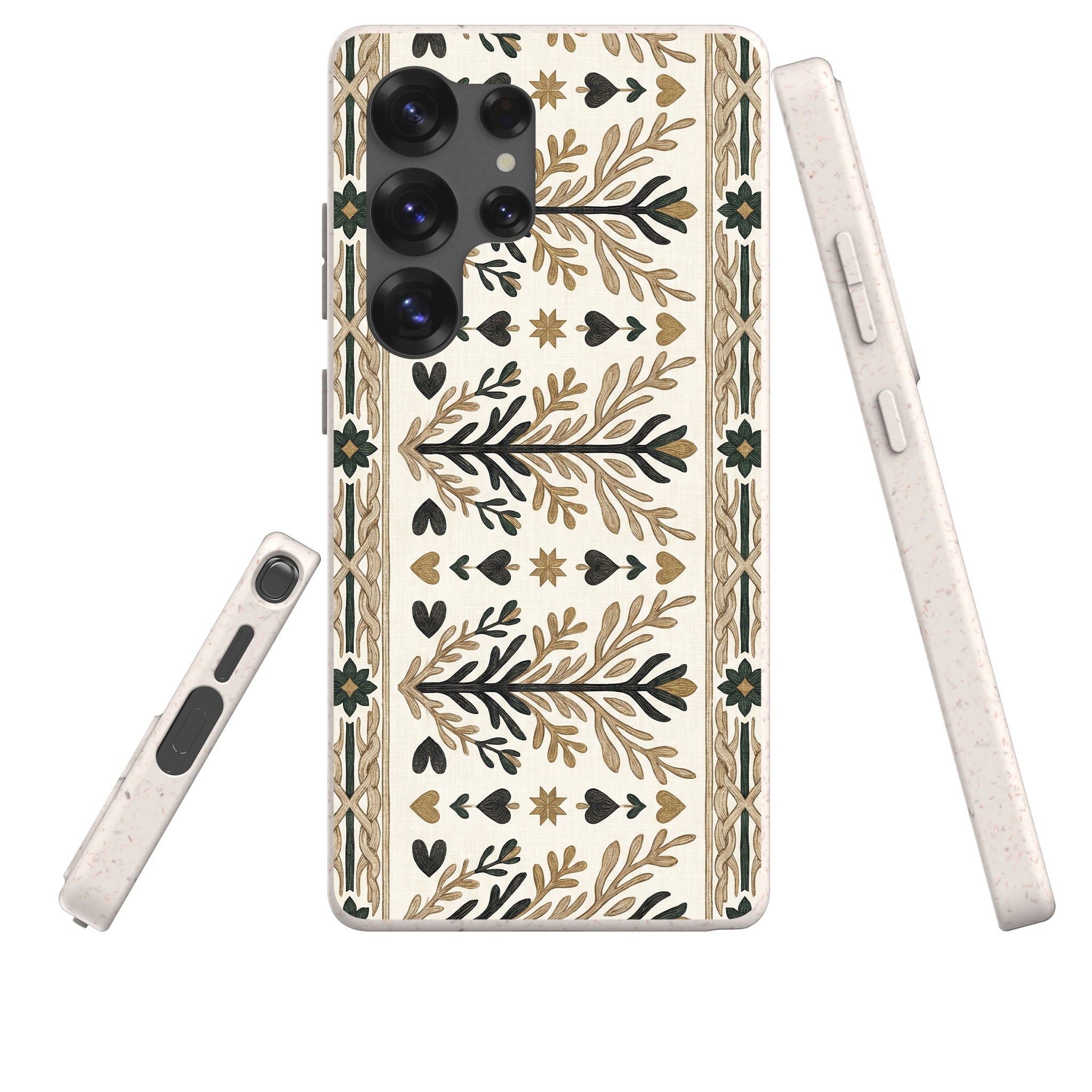 Heritage Border by Elsi Vaarala Bio-degradable Case for Samsung Galaxy — Finnaij