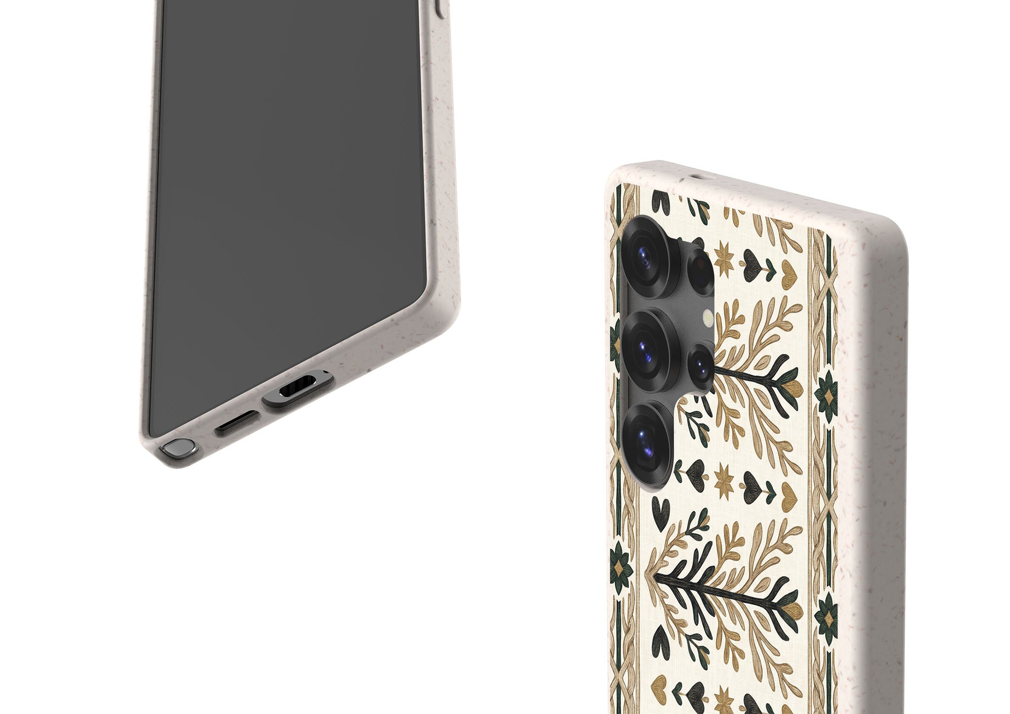 Heritage Border by Elsi Vaarala — Samsung Galaxy Bio-degradable Case — Finnaij