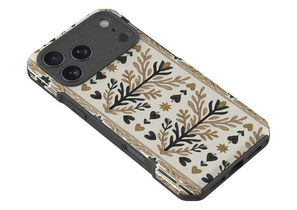 Heritage Border by Elsi Vaarala — Impact Armour MagSafe Case for iPhone — Finnaij