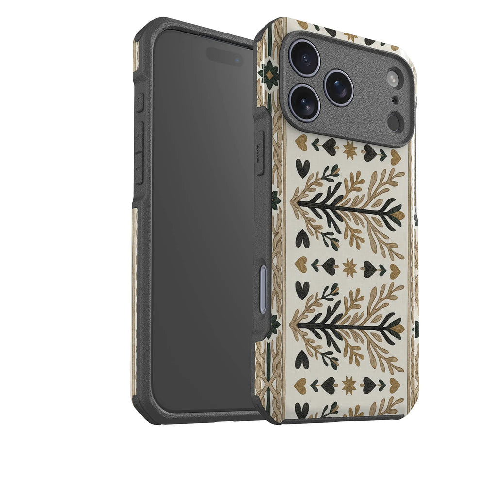 Heritage Border by Elsi Vaarala — Impact Armour MagSafe Case for iPhone — Finnaij