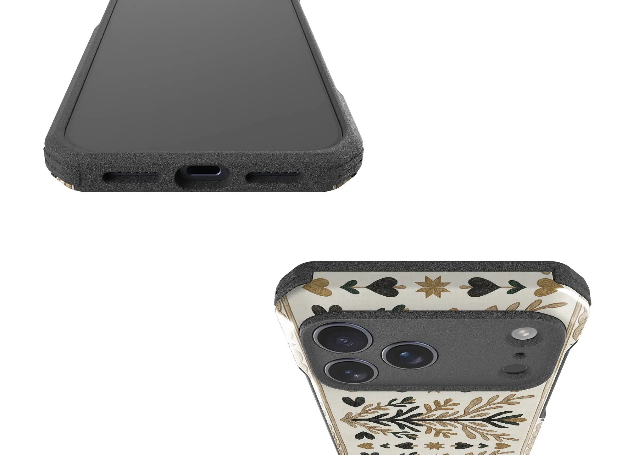 Heritage Border by Elsi Vaarala — Impact Armour MagSafe Case for iPhone — Finnaij