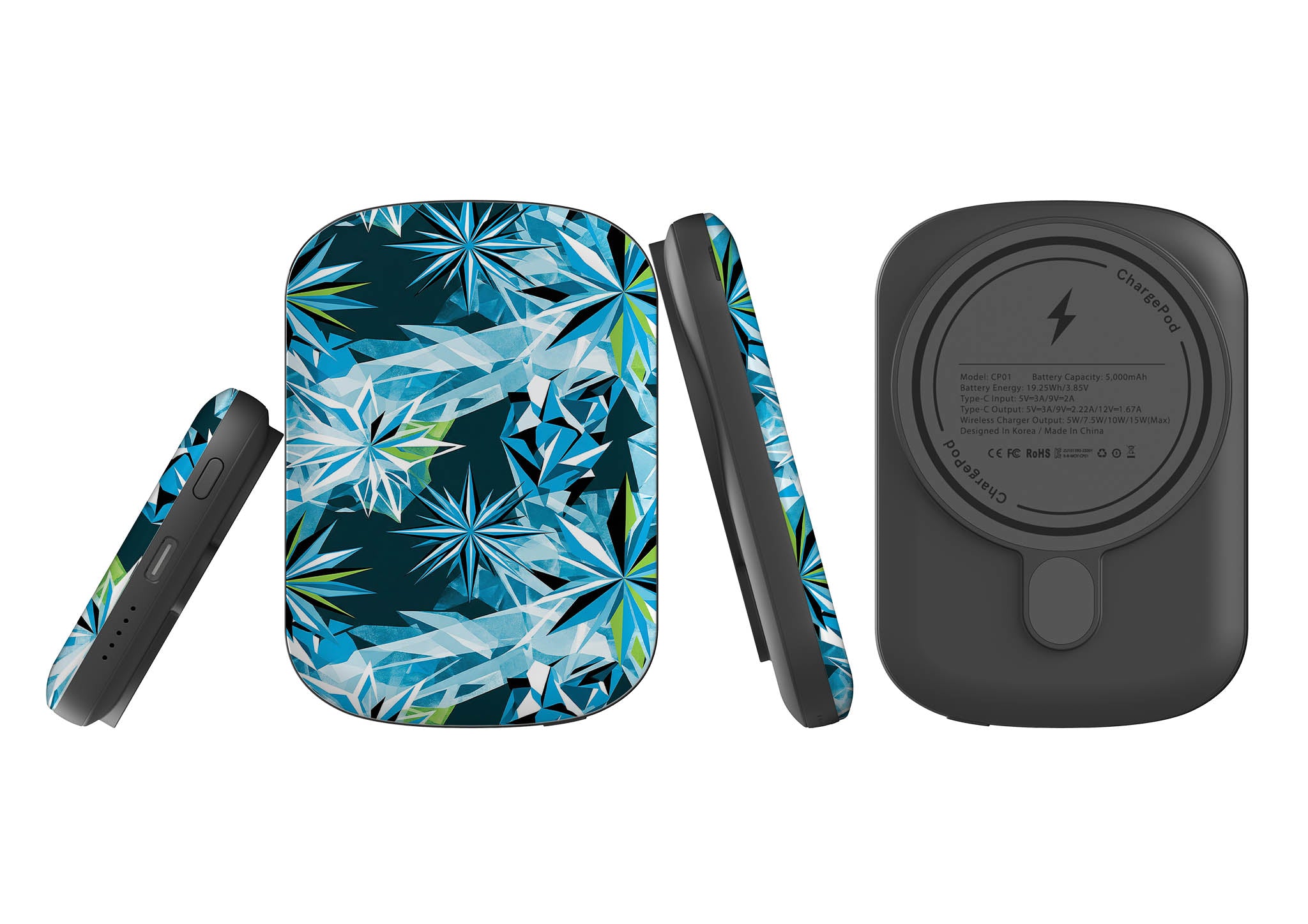 Ice Star Impact by Salla Niemi — MagSafe CHARGEPOD — Finnaij