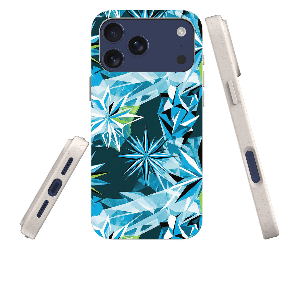 Ice Star Impact by Salla Niemi — iPhone Bio-degradable Case — Three Quarter — Finnaij