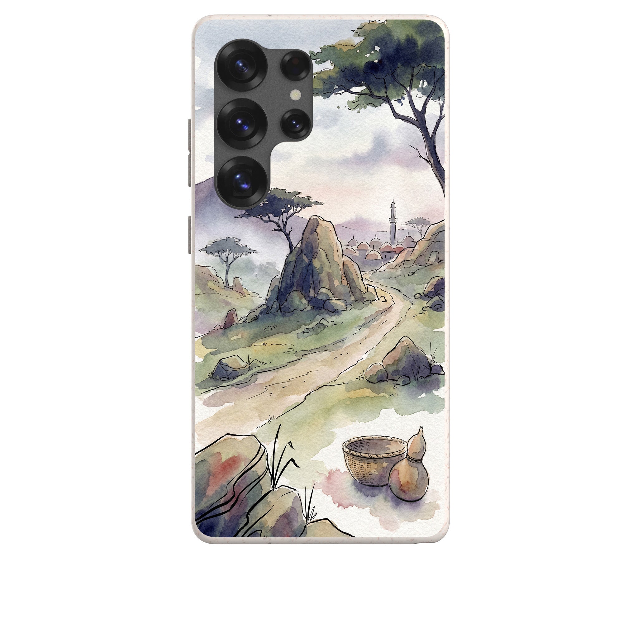 Jos Plateau Cool Light by Tobi Akinyemi — Galaxy Bio-degradable Case for Samsung Galaxy — Finnaij