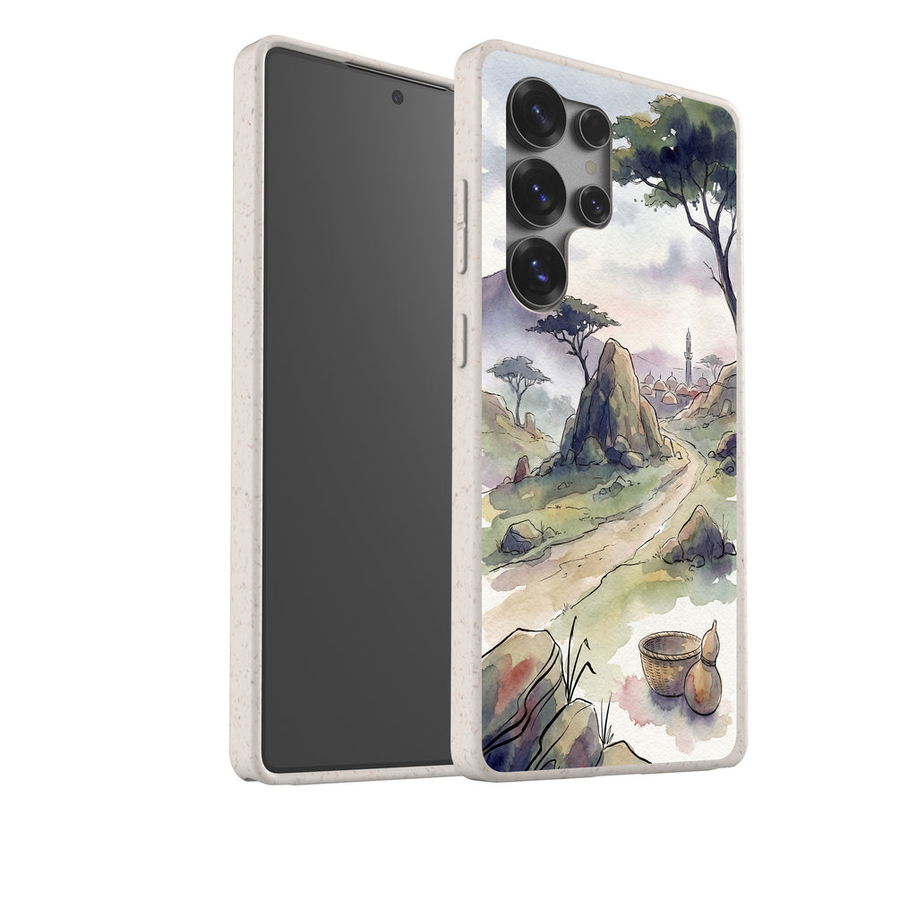 Jos Plateau Cool Light by Tobi Akinyemi — Galaxy Bio-degradable Case for Samsung Galaxy — Finnaij