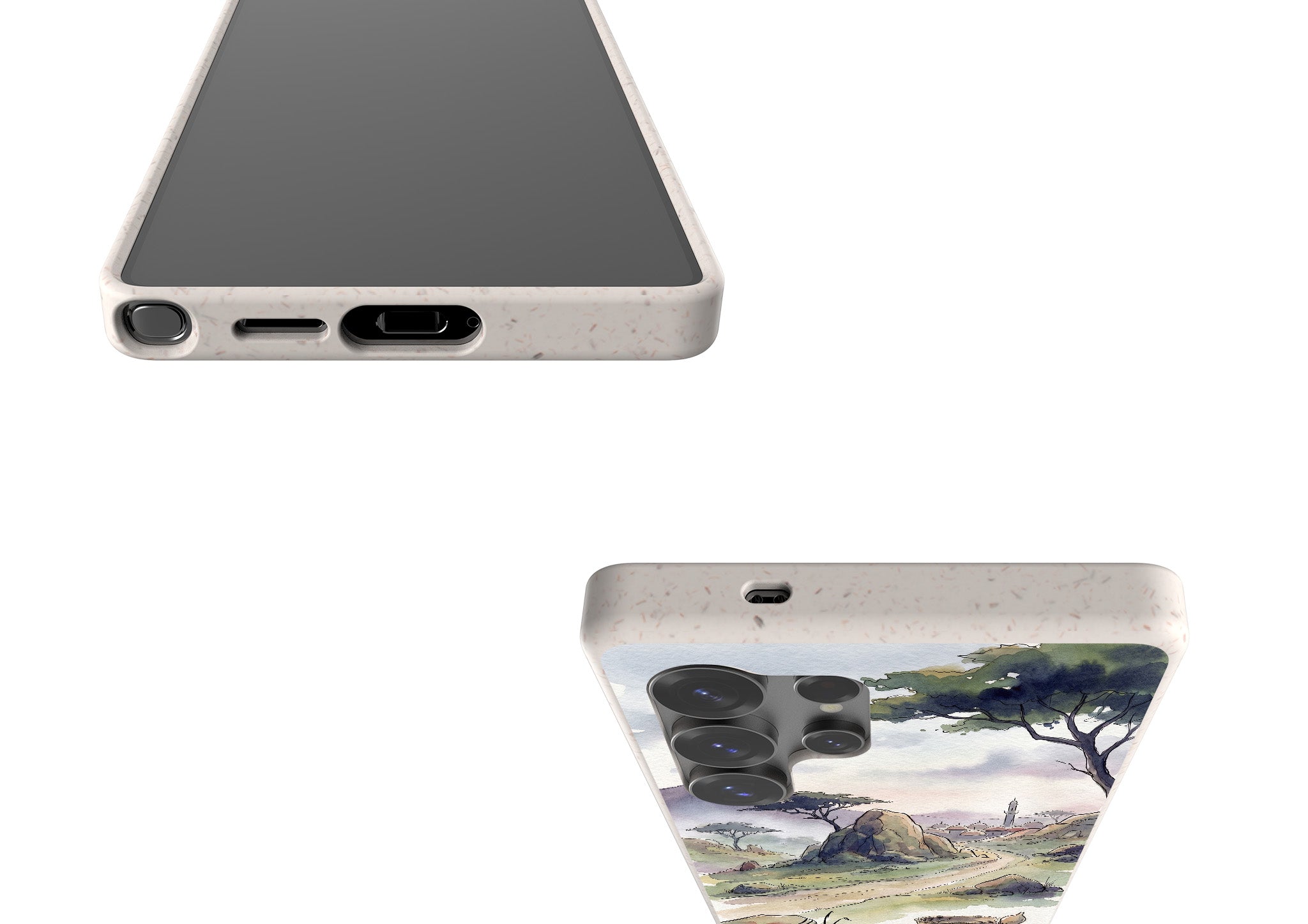 Jos Plateau Cool Light by Tobi Akinyemi — Galaxy Bio-degradable Case for Samsung Galaxy — Finnaij