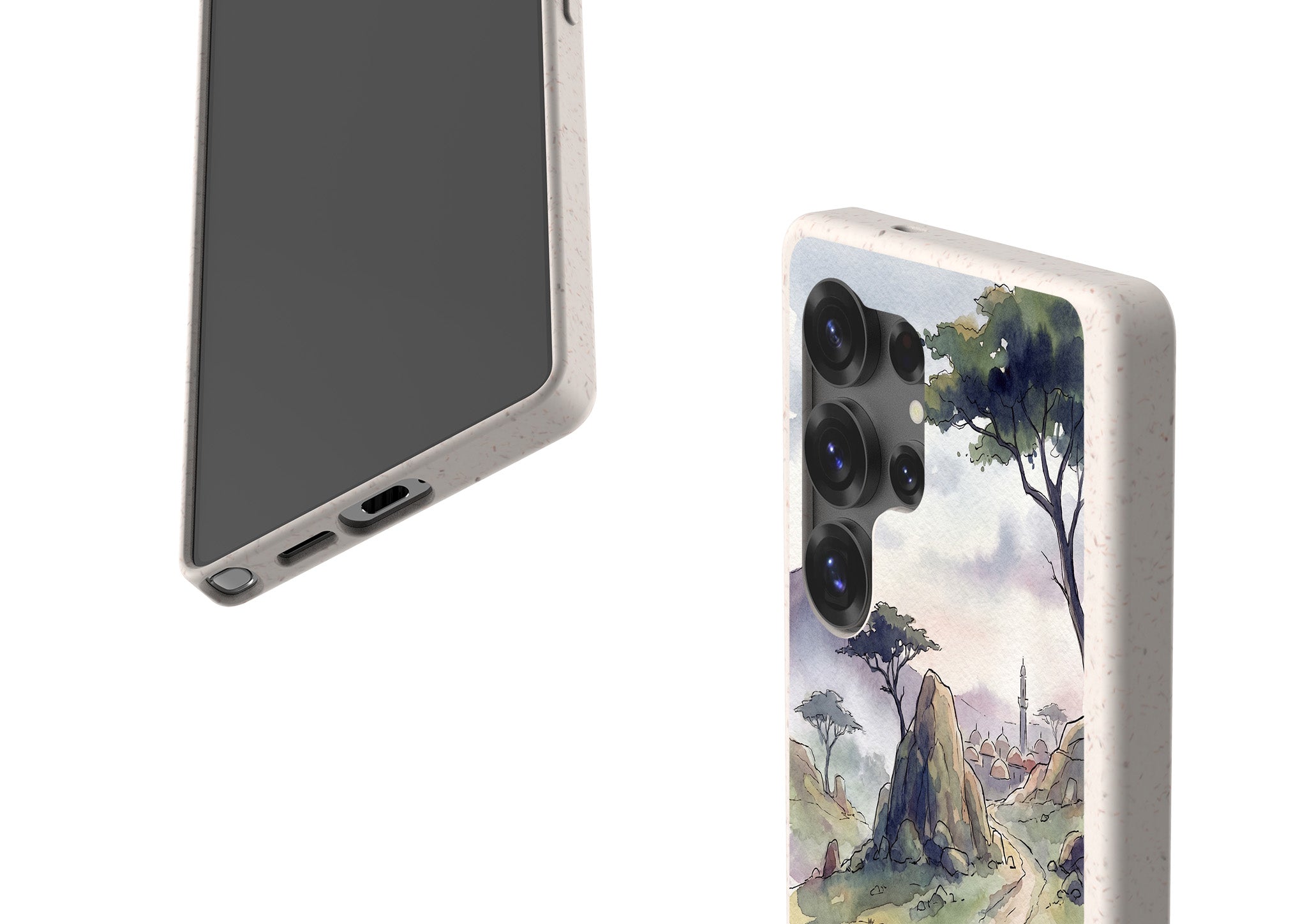 Jos Plateau Cool Light by Tobi Akinyemi — Galaxy Bio-degradable Case for Samsung Galaxy — Finnaij