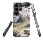 Jos Plateau Cool Light by Tobi Akinyemi — Tough Case for Samsung Galaxy — Three Quarter — Finnaij