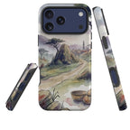 Jos Plateau Cool Light by Tobi Akinyemi — MagSafe Tough Case for iPhone — Three Quarter — Finnaij