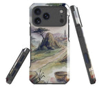 Jos Plateau Cool Light by Tobi Akinyemi — Impact Armour MagSafe Case for iPhone — Three Quarter — Finnaij