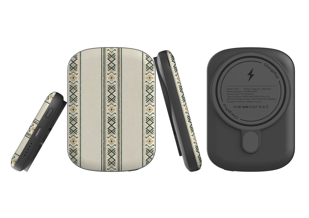 Karelian Ribbon Luxe by Elsi Vaarala — MagSafe CHARGEPOD — Finnaij