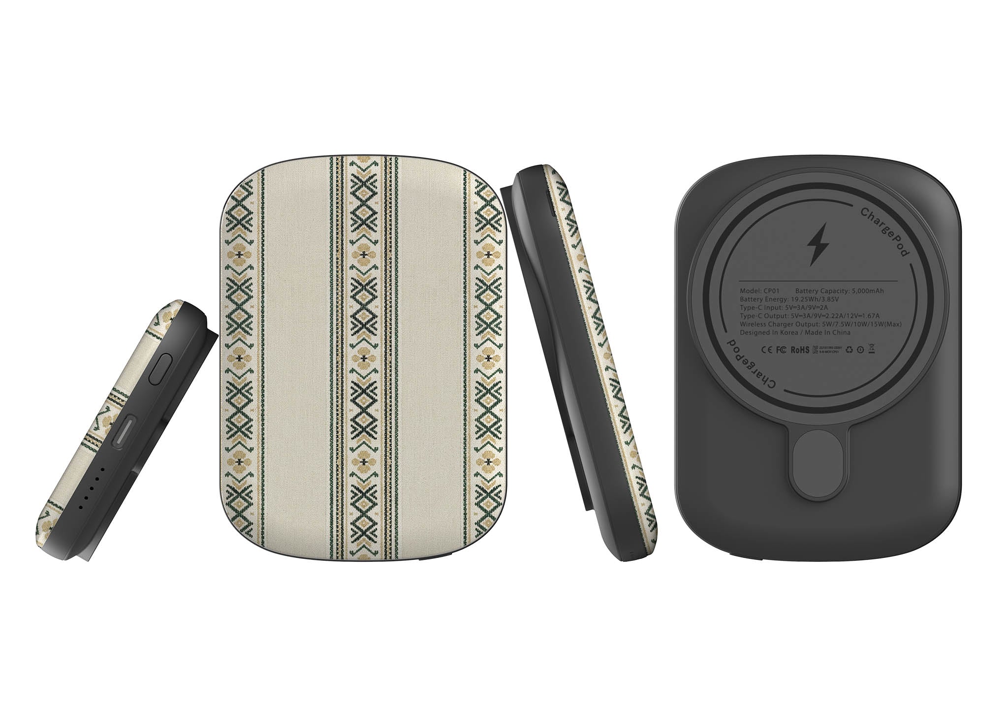 Karelian Ribbon Luxe by Elsi Vaarala — MagSafe CHARGEPOD — Finnaij