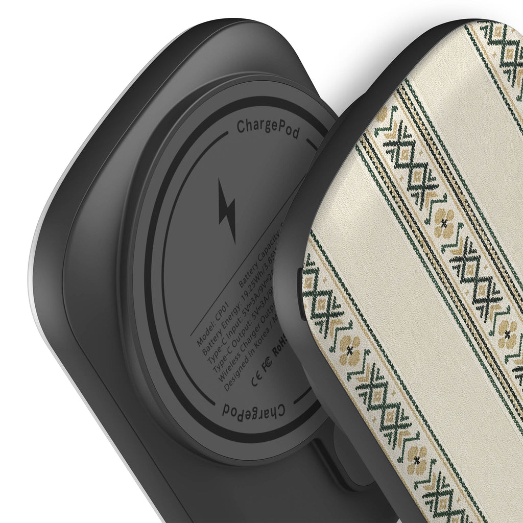 Karelian Ribbon Luxe by Elsi Vaarala — MagSafe CHARGEPOD — Finnaij