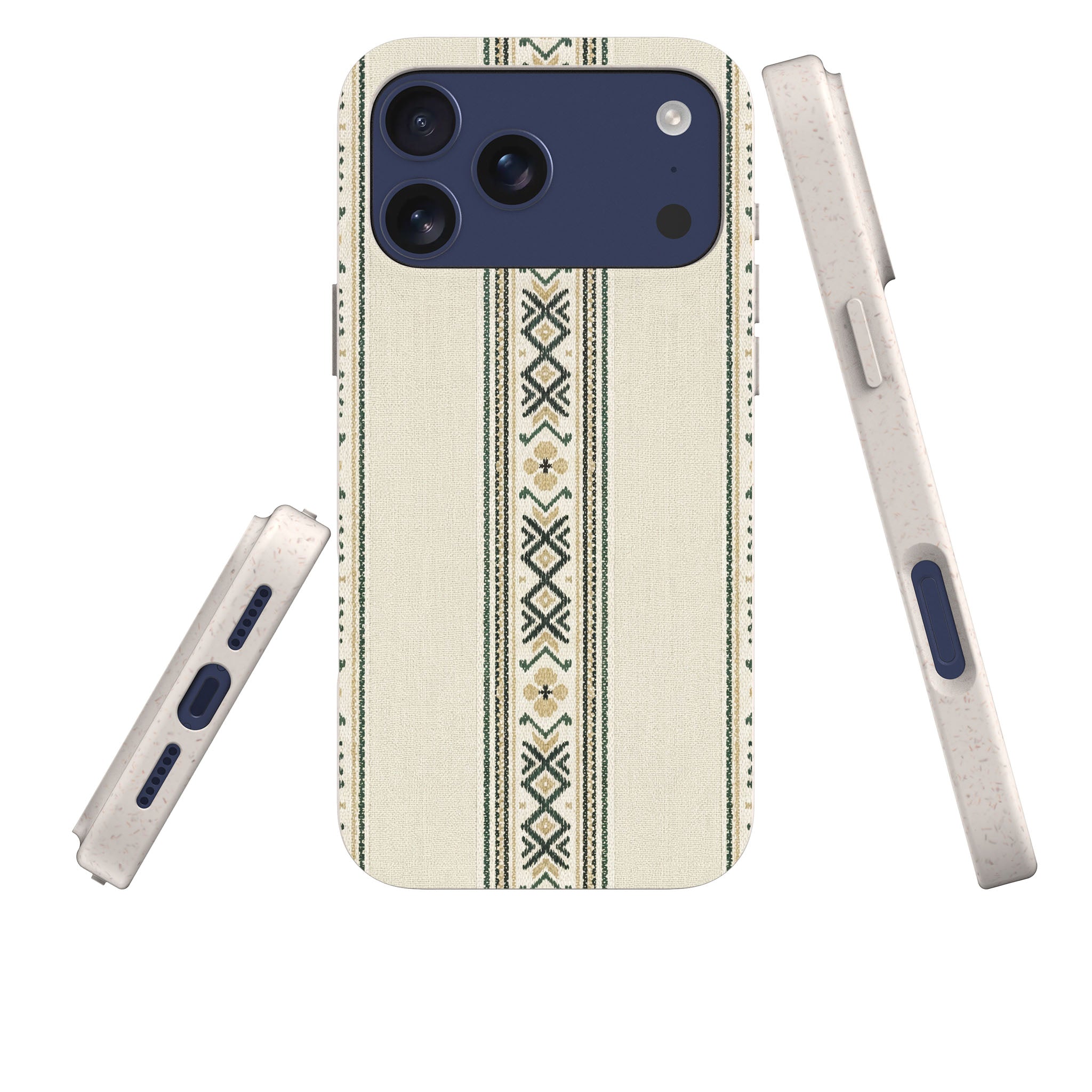 Karelian Ribbon Luxe by Elsi Vaarala — iPhone Bio-degradable Case — Three Quarter — Finnaij