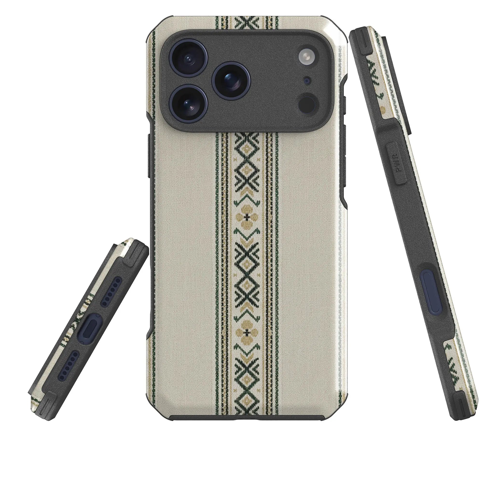 Karelian Ribbon Luxe by Elsi Vaarala — Impact Armour MagSafe Case for iPhone — Three Quarter — Finnaij