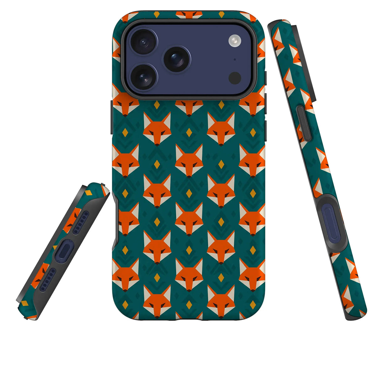 Kettu — Tough Case for iPhone — Three Quarter — Finnaij