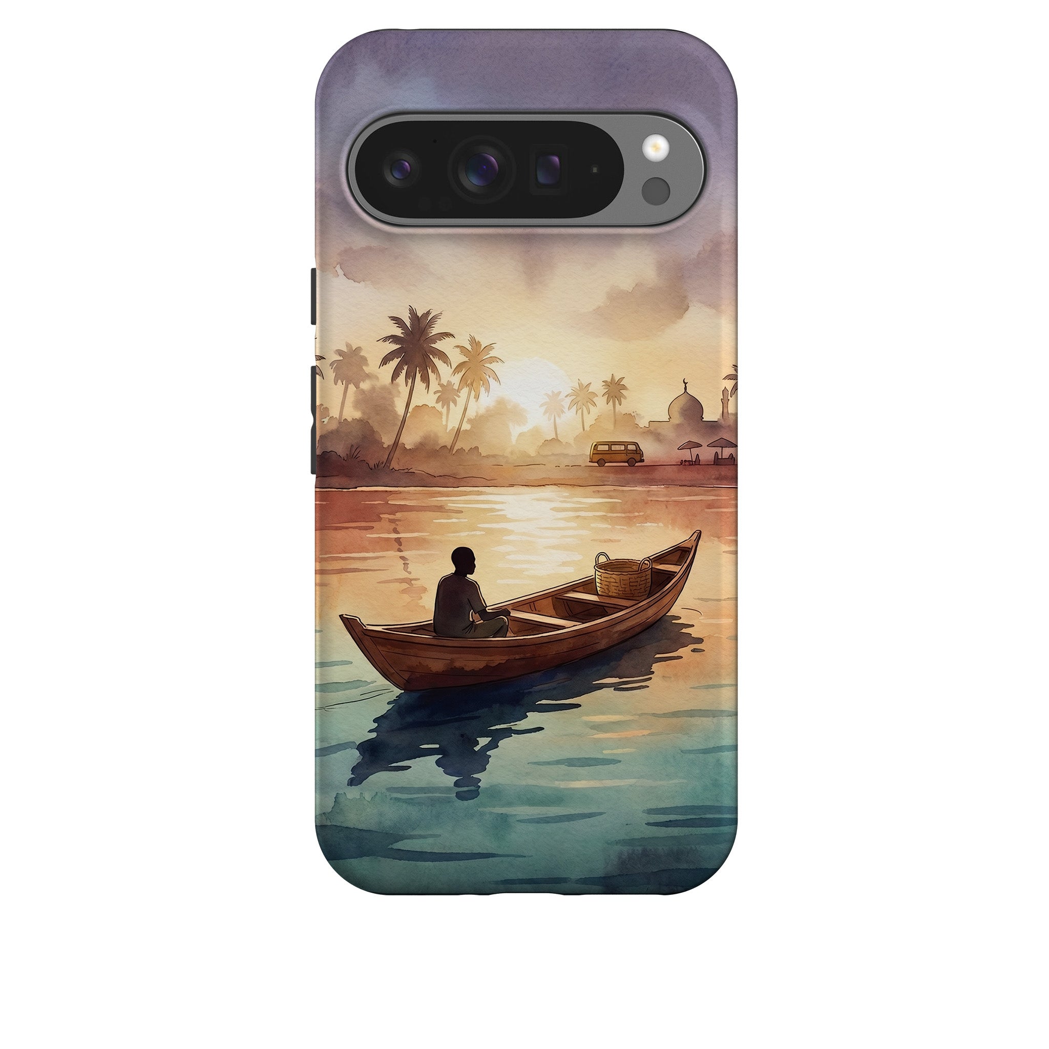 Lagoon Morning by Tobi Akinyemi — Tough Case for Google Pixel — Finnaij