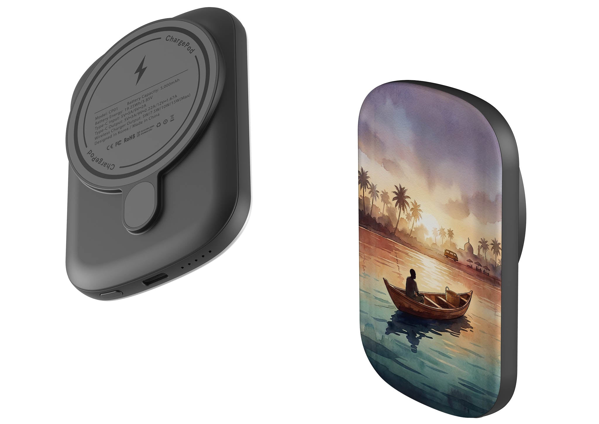 Lagoon Morning by Tobi Akinyemi — MagSafe CHARGEPOD — Finnaij