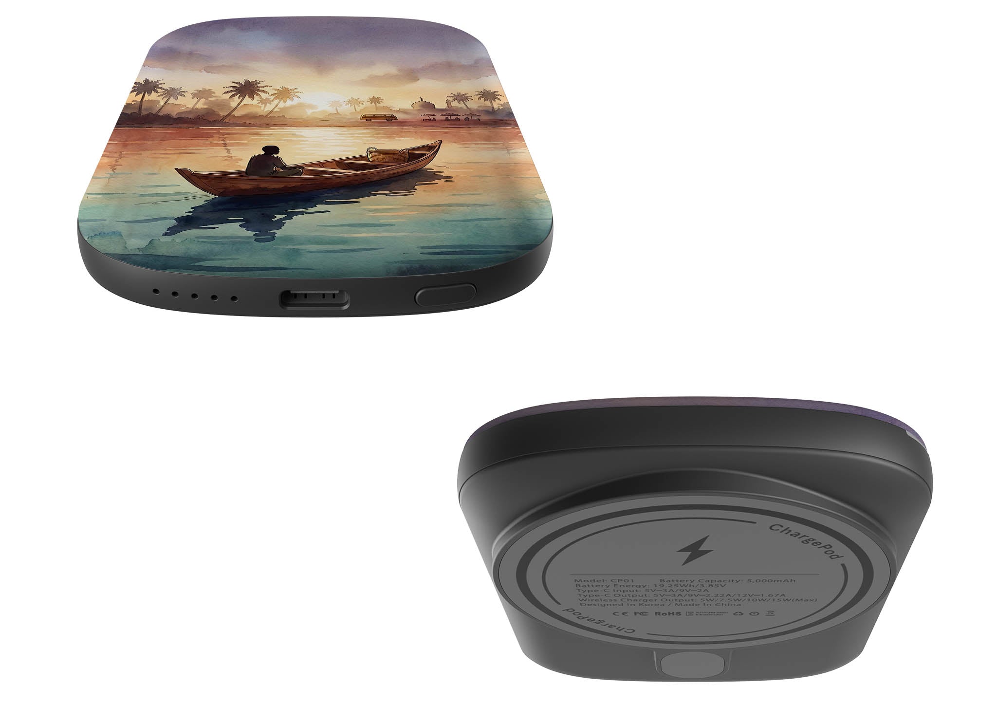 Lagoon Morning by Tobi Akinyemi — MagSafe CHARGEPOD — Finnaij